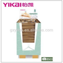 Promotional and popular shirt and pants wooden clothes hanger